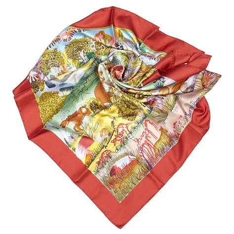 100 seta hermes monogram scarf brown tan|hermes scarf 100 x 100.